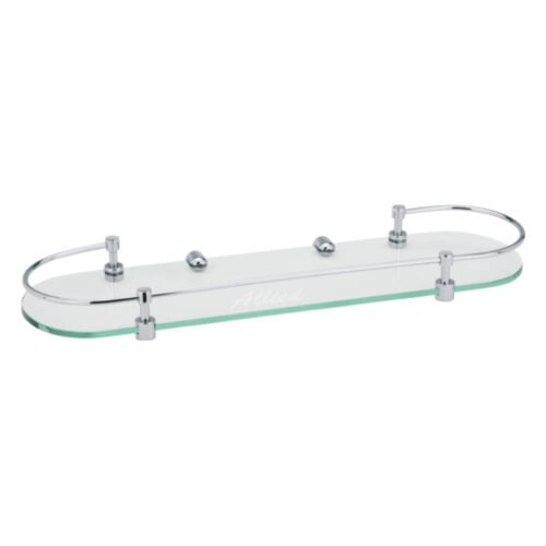 Glass Shelf Oval 15"x5"/18"x5"